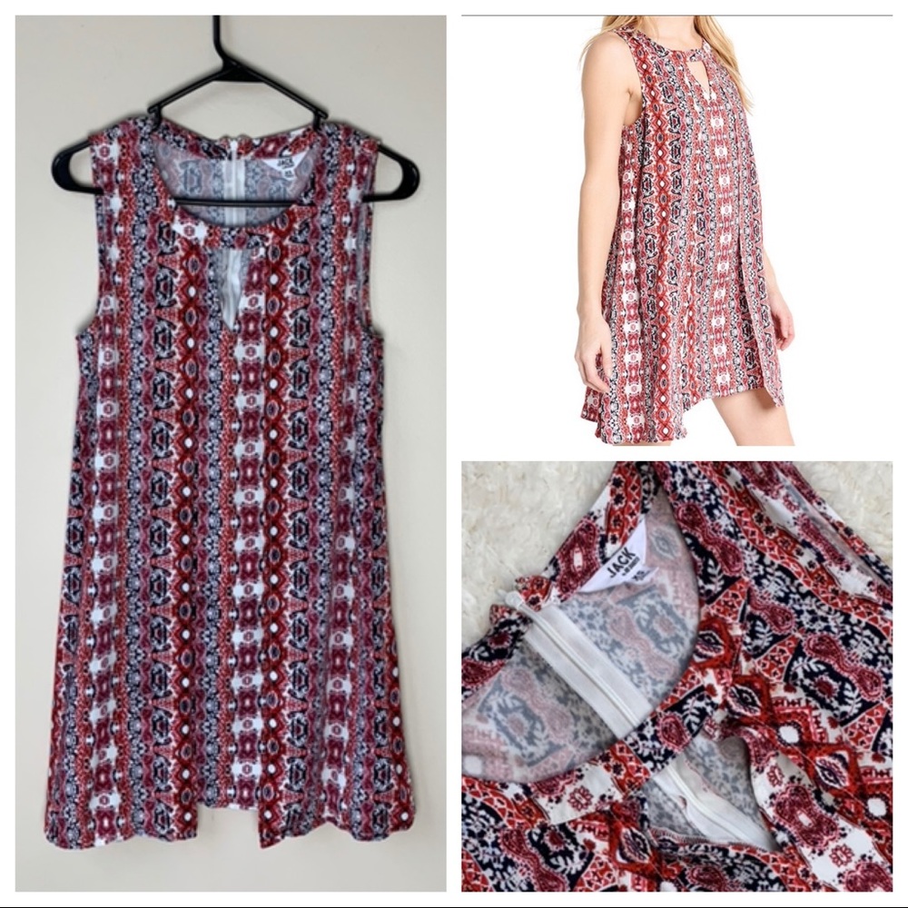 Jack by BB Dakota Artis Keyhole Sleeveless Dress - Picture 3 of 9